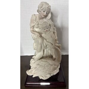 Giuseppe Armani 1987 Maternity with Swan Sculpture Florence Italy